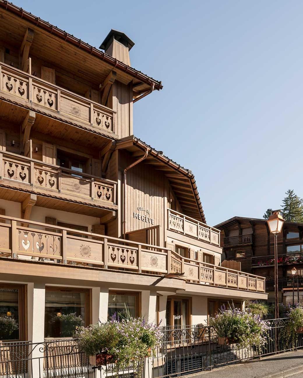 Coeur De Megeve Hotel Kültér fotó