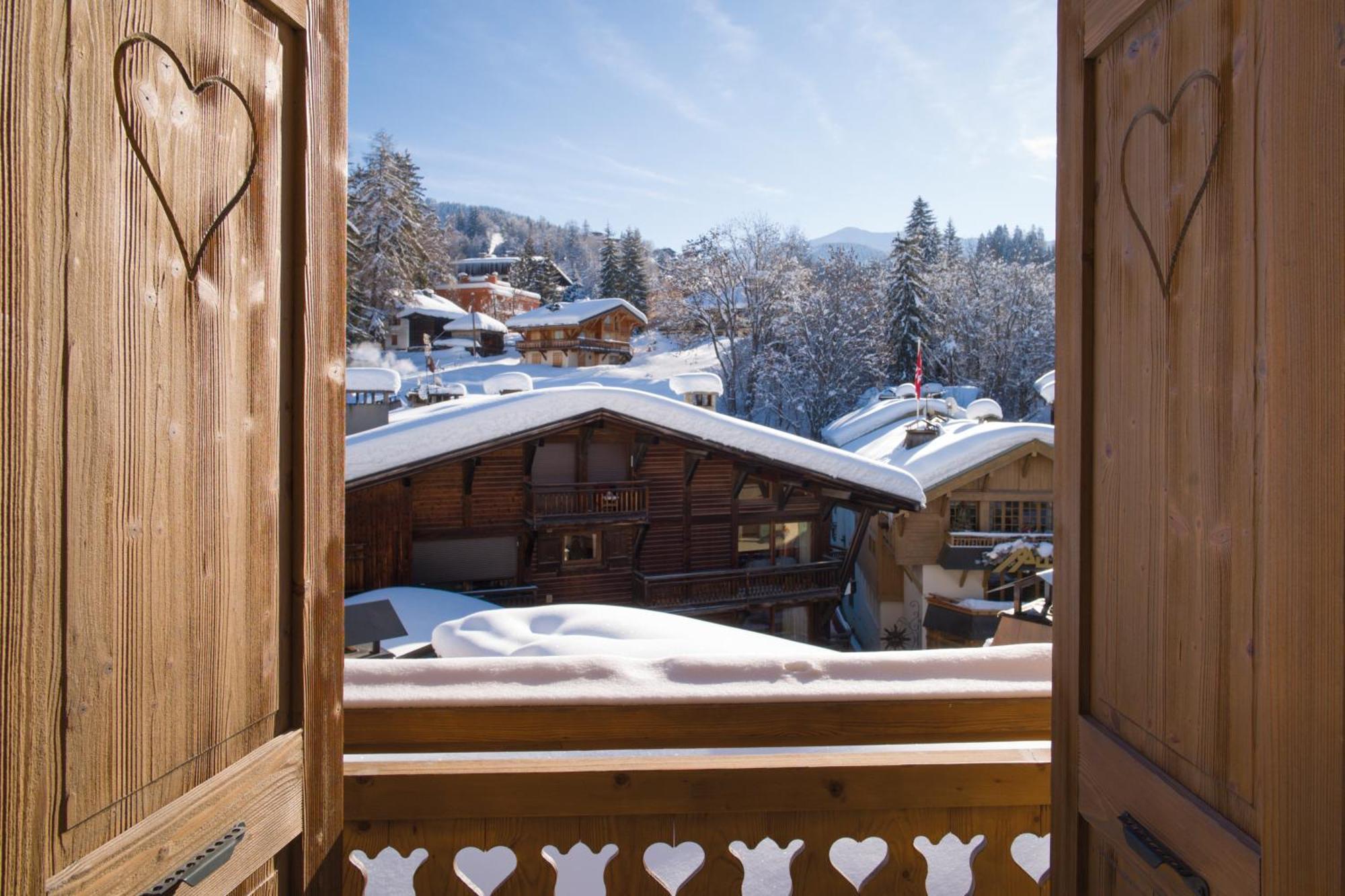 Coeur De Megeve Hotel Kültér fotó