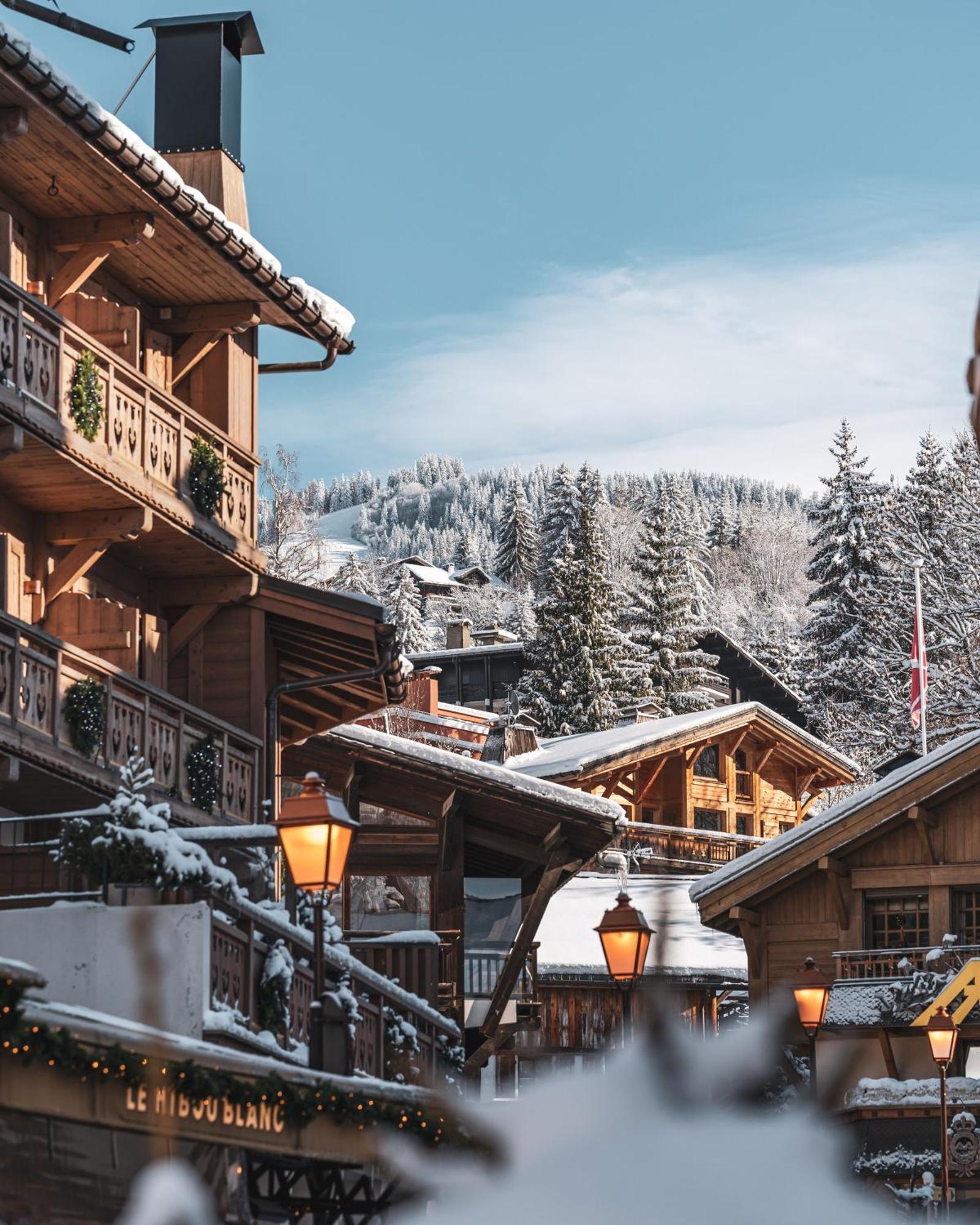 Coeur De Megeve Hotel Kültér fotó